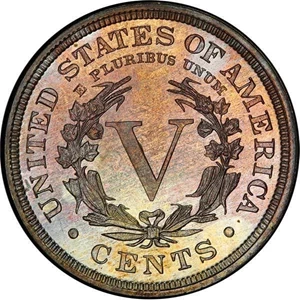 image for: 5C 1896 PCGS PR67 CAC
