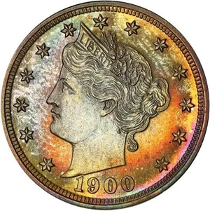 image for: 5C 1900 PCGS PR66 CAC