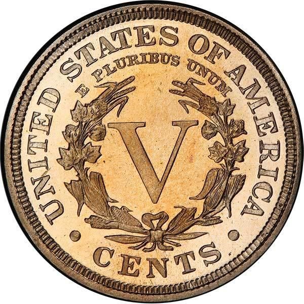 image for: 5C 1907 PCGS PR66 CAM CAC