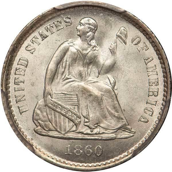 image for: H10C 1860-O PCGS MS66 CAC