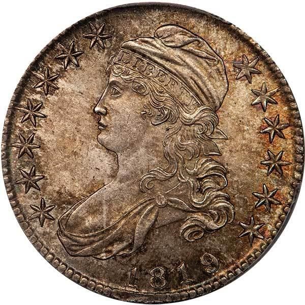 image for: 50C 1819 PCGS MS65 CAC