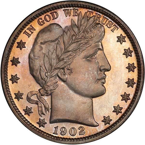 image for: 50C 1902 PCGS PR66 CAC