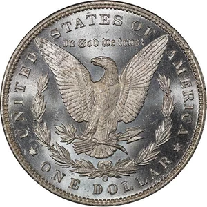 image for: $1 1889-O PCGS MS65+ PL CAC