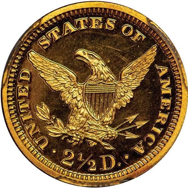 image for: $2.50 1882 PCGS PR66 DCAM CAC