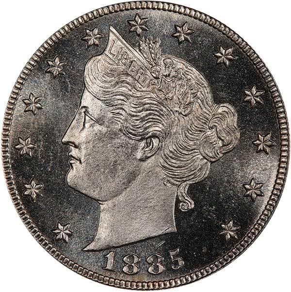 image for: 5C 1885 PCGS PR66+ CAM CAC