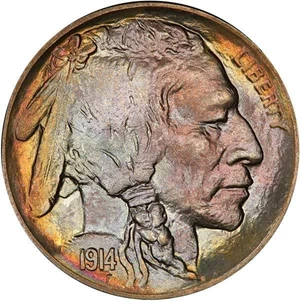 image for: 5C 1914-D PCGS MS67 CAC