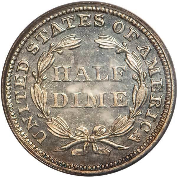 image for: H10C 1858 PCGS PR64 CAM CAC