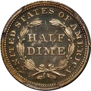 image for: H10C 1859 PCGS PR65+ CAM CAC