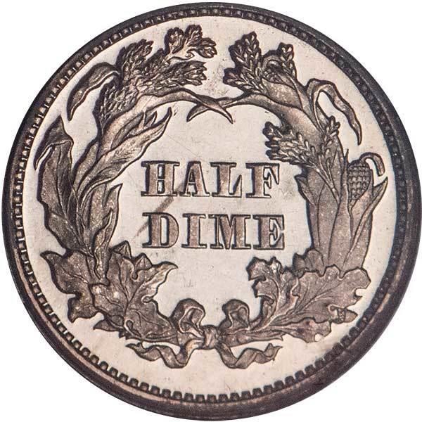 image for: H10C 1871 PCGS PR65 CAM CAC