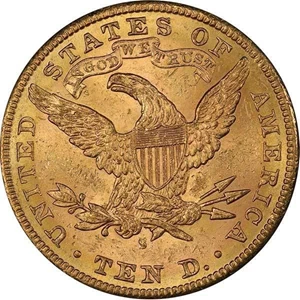 image for: $10 1885-S PCGS MS63+ CAC