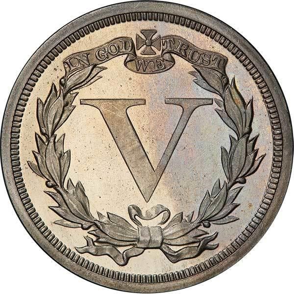 image for: 5C 1869 J-684. PCGS PR65