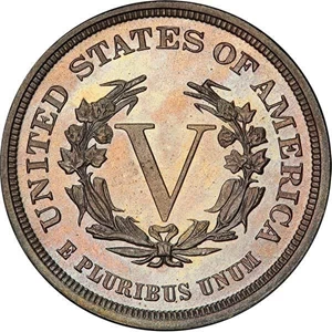 image for: 5C 1883 NO CENTS. PCGS PR67+ CAC