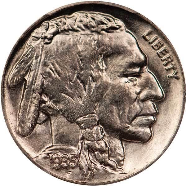 image for: 5C 1935-D PCGS MS66+ CAC