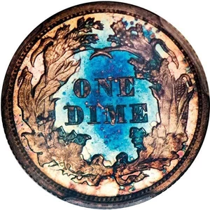 image for: 10C 1875 PCGS PR66+