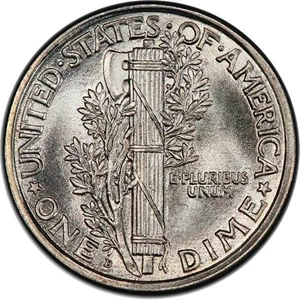 image for: 10C 1921-D PCGS MS66+ FB CAC