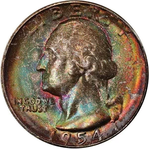 image for: 25C 1954-S PCGS MS67+ CAC