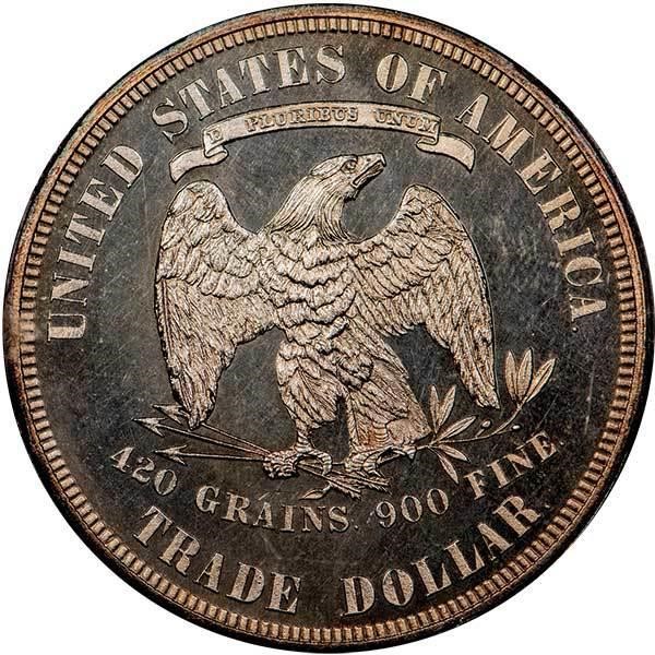 image for: T$1 1878 TRADE. PCGS PR65 CAM CAC