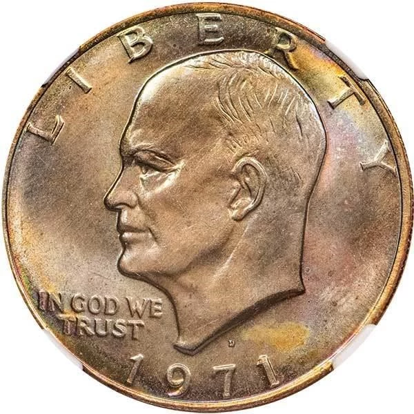 1971 Eisenhower Dollar : History & Value