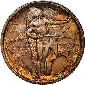 image for: 50C 1938 OREGON. PCGS MS67+ CAC