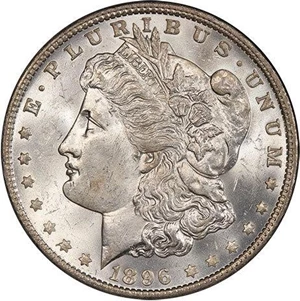 image for: $1 1896-O PCGS MS63