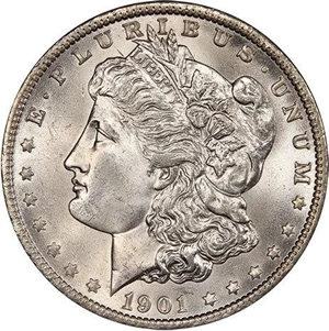 image for: $1 1901-O PCGS MS66 CAC
