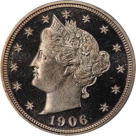 image for: 5C 1906 PCGS PR67+ CAM CAC