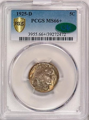 image for: 5C 1925-D PCGS MS66+ CAC