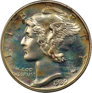 image for: 10C 1939 PCGS PR68 CAC