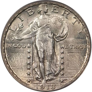image for: 25C 1918/7-S PCGS MS63