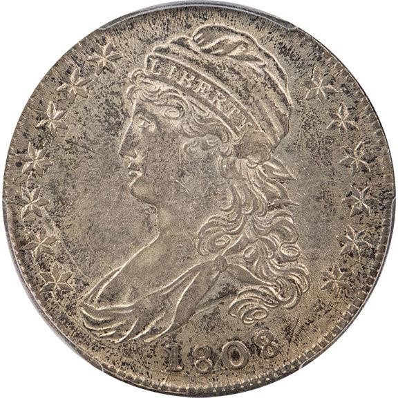image for: 50C 1808/7 PCGS AU53