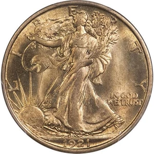 image for: 50C 1921-D PCGS MS64 CAC