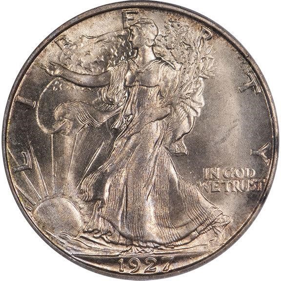 image for: 50C 1927-S PCGS MS65 CAC