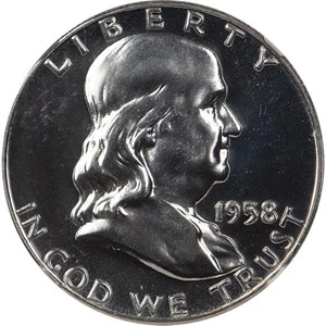 image for: 50C 1958 NGC PR69 CAM