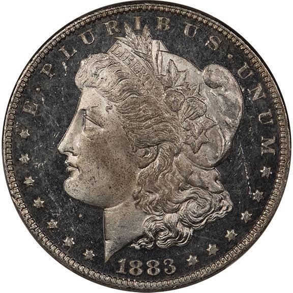 image for: $1 1883 PCGS MS65 DMPL