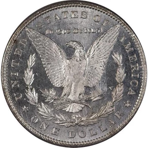 image for: $1 1897 PCGS MS65 DMPL