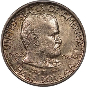 image for: 50C 1922 GRANT STAR. PCGS MS65