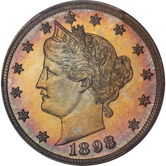 image for: 5C 1898 PCGS PR67+ CAM CAC