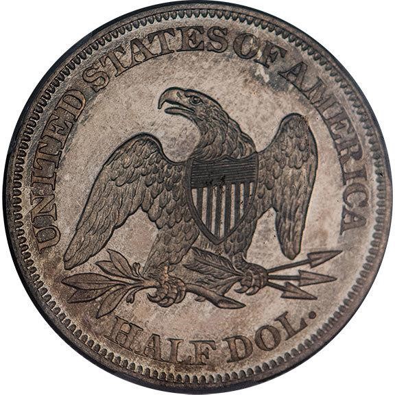 image for: 50C 1863 PCGS PR65 CAM CAC