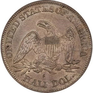 image for: 50C 1865-S PCGS MS62 CAC