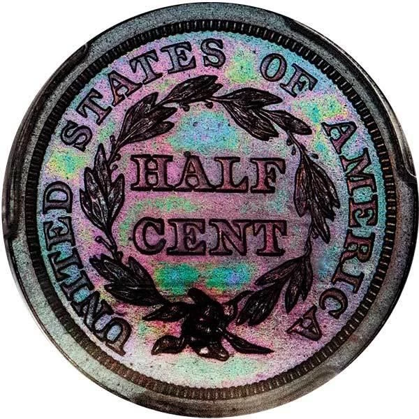 1857 Braided Hair Half Penny Proof BN Coin Pricing Guide