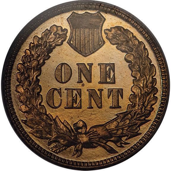 image for: 1C 1893 PCGS PR64 RB CAC