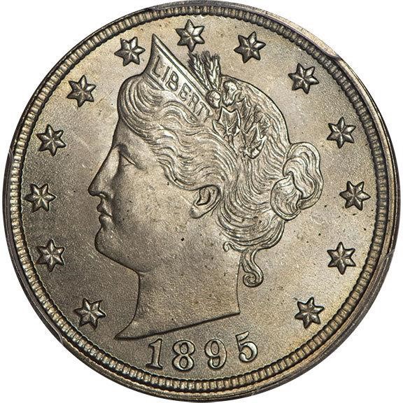 image for: 5C 1895 PCGS MS65 CAC
