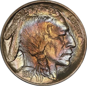 image for: 5C 1914 PCGS PR68