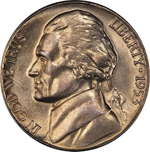 image for: 5C 1953-S PCGS MS65+ FS