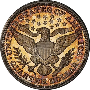 image for: 25C 1903 PCGS PR65 CAM CAC