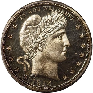 image for: 25C 1914 PCGS PR67