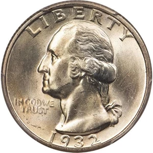 image for: 25C 1932-S PCGS MS64+ CAC
