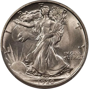 image for: 50C 1920-S PCGS MS64+ CAC