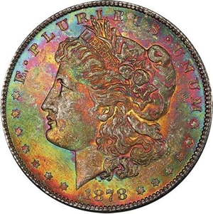 image for: $1 1878-S PCGS MS65 CAC