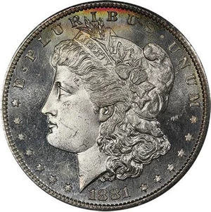 image for: $1 1881-S PCGS MS66 PL CAC